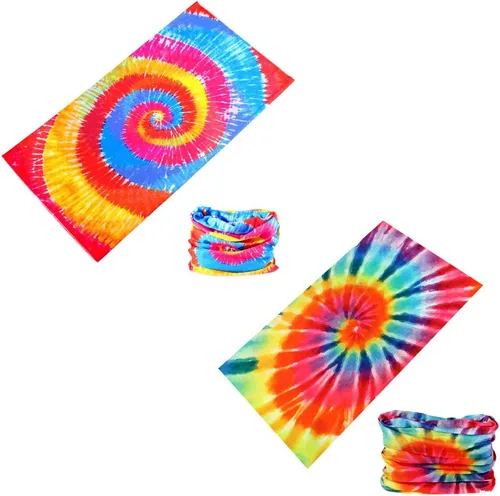 Vista 4 de Zupro Diademas para hombre y mujer, protección solar, máscara facial, bandana deportiva, bufanda mágica, polaina para el cuello, para correr