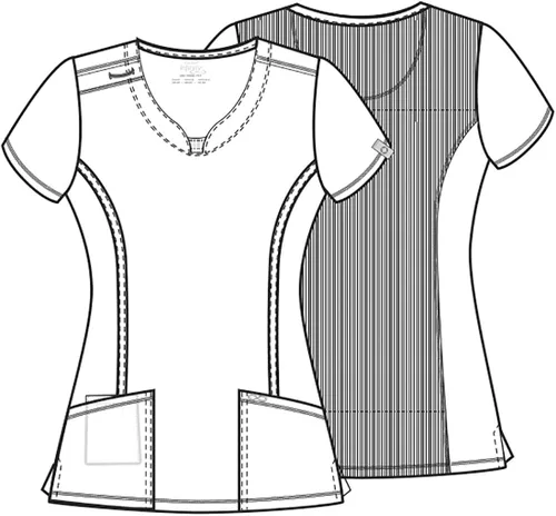 Vista 7 de Cherokee Infinity camisa de cuello redondo para mujer