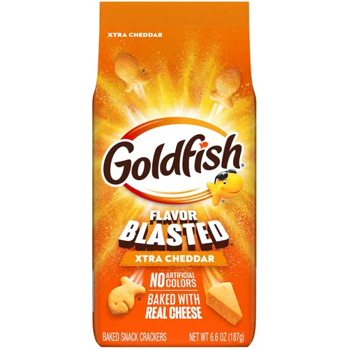 Vista 42 de Goldfish Galletas de queso cheddar para bebé, bolsa de 7.2 onzas