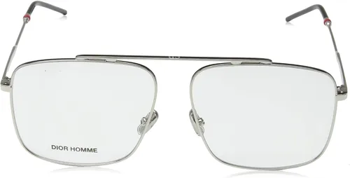 Vista 2 de Dior Homme CD 220 010 - Lentes de aviador de metal paladio de 2283in
