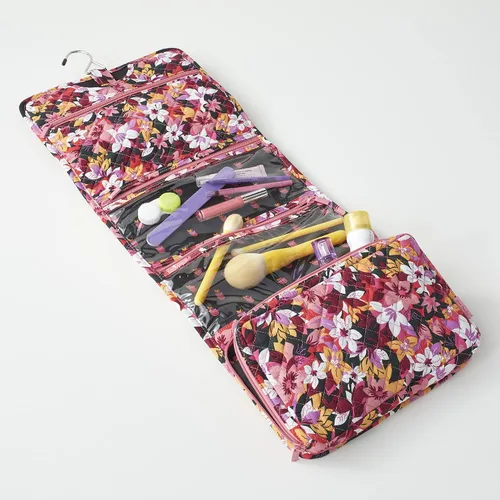 Vista 4 de Vera Bradley Organizador colgante de algodón para mujer, accesorio de viaje