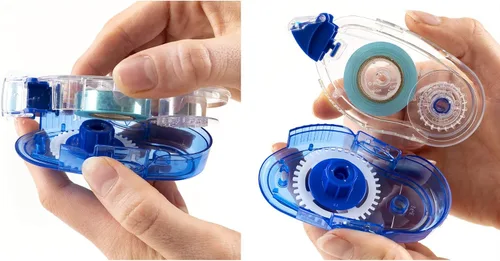 Vista 5 de Tombow 62106 Aplicador de Adhesivo Permanente Mono. Ejecutor de Cinta Fácil de Usar para Unión Fuerte e Instantánea.