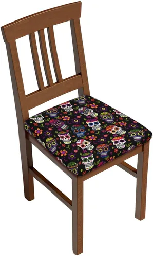 Vista 15 de Juego de 2 fundas de asiento extraíbles para silla de comedor, mujeres africanas, fundas elásticas para silla de oficina y cocina, protector