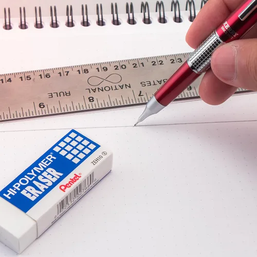 Vista 2 de Pentel PINK BCA Sharp Kerry - Portaminas (0.020 in), barril rosa, 1 paquete (P1035BPP-BC)