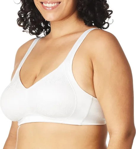 Vista 2 de Playtex Sujetador de cobertura completa sin varillas para mujer de 18 horas US4912, 40C