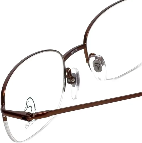 Vista 4 de Ducks Unlimited Gafas de lectura de diseñador de titanio DU-120 en bronce 2.165 in
