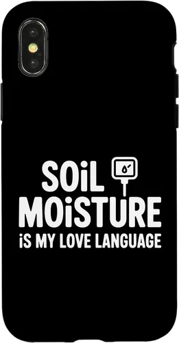 Vista 5 de Soil Moisture is My Love Language Humor Plant Case for iPhone 17
