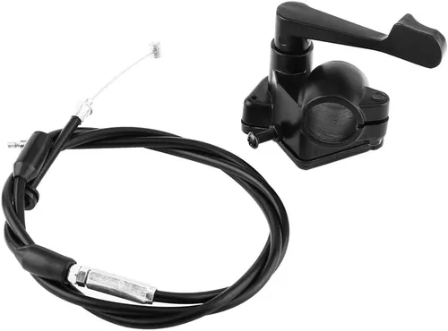 Vista 5 de Acelerador de pulgar, controlador de cable de acelerador, conjunto de cable para motocicleta, ATV, Dirt Bike para acelerador de pulgar quad moto 4