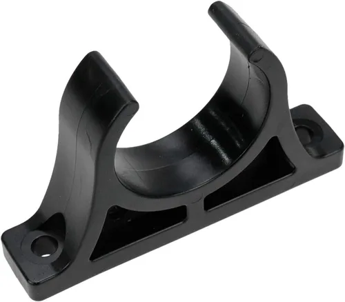 Vista 4 de Quluxe Soporte de clip de paleta de 4 piezas, plástico, negro para canoas, kayaks, pontones, accesorios de kayak