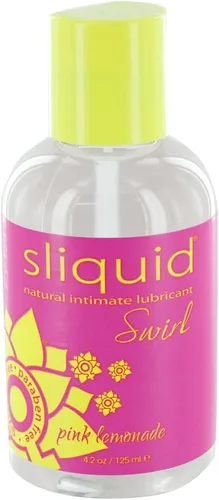 Vista 6 de Lubricantes Sliquid Swirl Glide íntimo natural, Sabor a mora y higo, 4.2 onzas