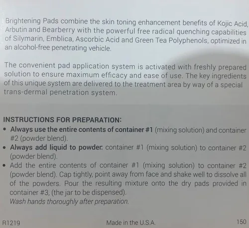 Vista 5 de Topix Kit de terapia de mejora ReBrightalyze - Tratamiento de hiperpigmentación