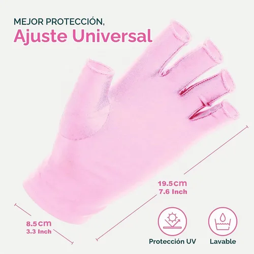 Vista 6 de SUNUV SUN5 Plus - Lámpara de uñas UV, guantes de luz UV para secador de uñas de gel para lámpara de esmalte de uñas de gel con sensor automático