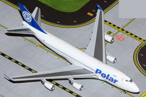 Vista 2 de GeminiJets GJPAC2013 Polar Air Cargo Boeing 747-400F N450PA; Escala 1:400