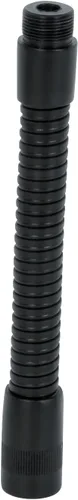 Vista 2 de Gator Frameworks Cuello de cisne negro flexible para micrófono, 6" de longitud (GFW-MIC-GN6)
