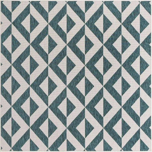 Vista 35 de Unique Loom Jill Zarin Outdoor Collection - Alfombra rectangular (2 pies 2 pulgadas x 3 pies 1 pulgadas, rectangular, beige y marrón)