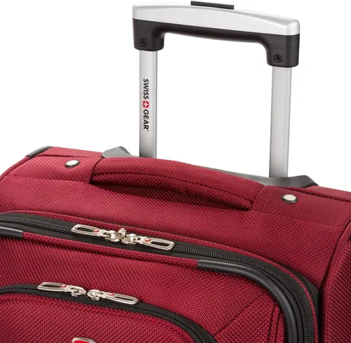 Vista 192 de SwissGear - Equipaje suave expandible Sion con ruedas, Negro