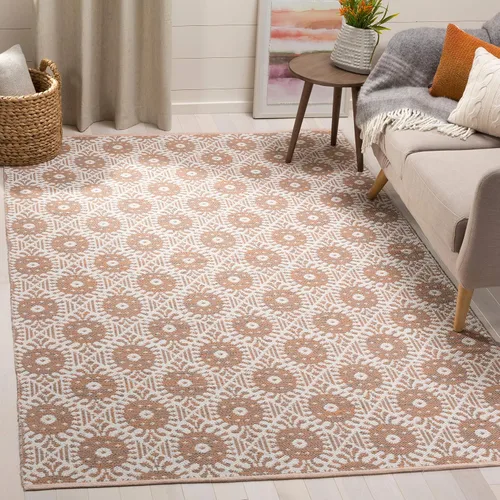 Vista 12 de Safavieh Colección Montauk - Alfombra decorativa de 2 pies 3 pulgadas x 3 pies 9 pulgadas, color negro y marfil, algodón hecho a mano, ideal