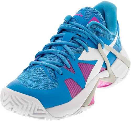 Vista 2 de Diadora B.Icon Women's AG (AquariusWhtRhodamine Re), Blanco