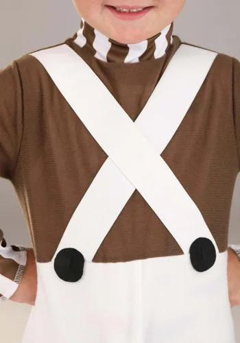 Vista 3 de Disfraz de Oompa Loompa para Niños Pequeños Willy Wonka Multicolor