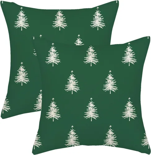 Vista 83 de Juego de 2 fundas de almohada para el 4 de julio, 16 x 16 pulgadas, Día de la Independencia, Día de los Caídos, decoración al aire libre, almohadas