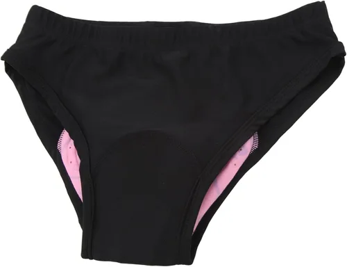 Vista 3 de HEEPDD Ropa interior acolchada en 3D para mujer, color negro, de secado rápido, para ciclismo de montaña (M)