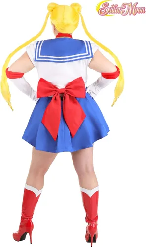 Vista 9 de Disfraz de Sailor Moon para mujer, talla grande