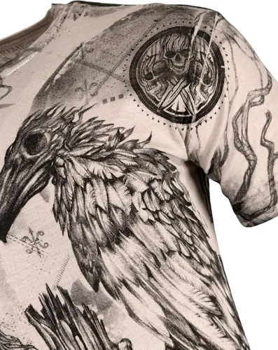 Vista 6 de Xtreme Couture by Affliction Camiseta para hombre, diseño gráfico Arena (Procesión)
