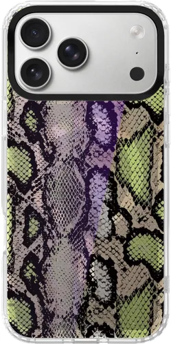 Vista 28 de LONLI Hue - Funda para iPhone 18 Pro y 17 Pro, diseño botánico floral azul