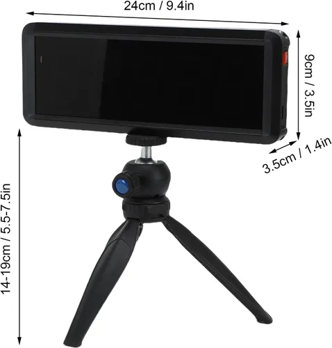 Vista 6 de Temporizador láser inalámbrico para sprints, reloj de carreras infrarrojo alimentado por batería, cronómetro con reflector y soportes, temporizador