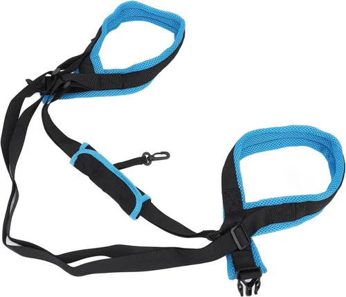 Vista 7 de Rodillera para perro, soporte de pierna ajustable para acelerar la recuperación, soporte cómodo para las piernas traseras del perro, soporte cómodo
