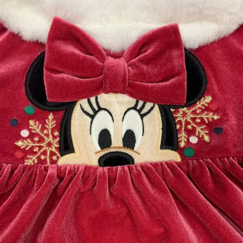 Vista 3 de Disney Minnie Mouse - Juego de vestido y sombrero para bebé
