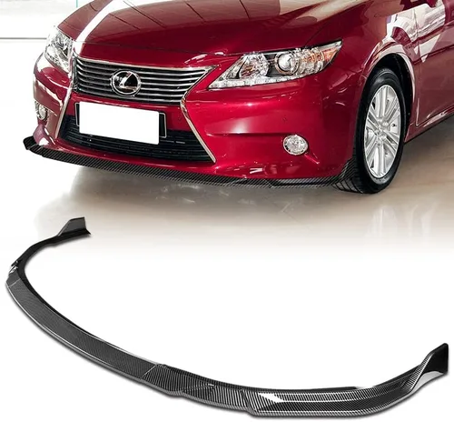 Vista 7 de EPARTS - Juego de 3 piezas de alerón para parachoques delantero, divisor de barbilla, kit de protección compatible con modelos Lexus ES350 / ES300h