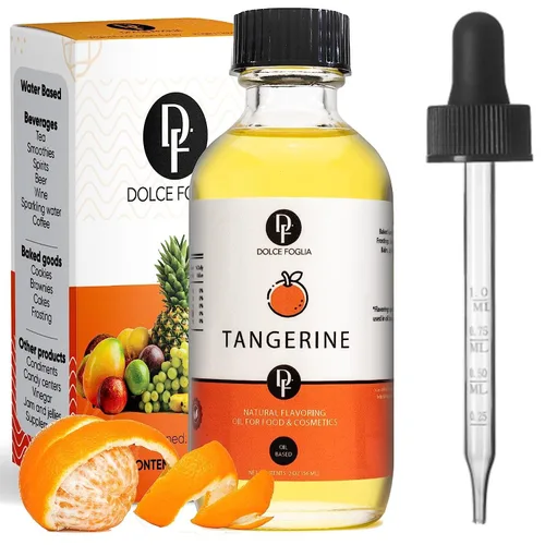 Vista 8 de Dolce Flav Extracto Natural de Anís – 1 Galón Soluble en Aceite Kosher, Sin Azúcar, Aromatizante Concentrado de Anís de Regaliz para Hornear
