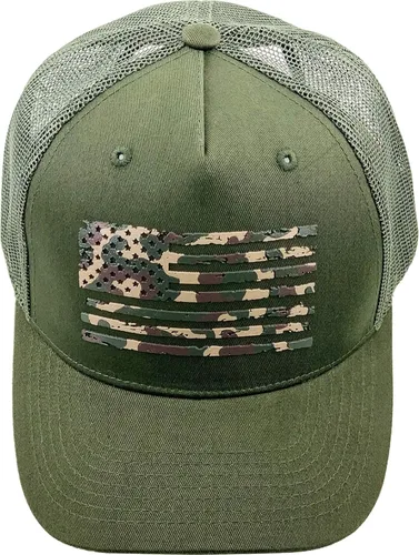 Vista 152 de KBETHOS Tactical Operator Collection USA Fishing Mesh Ballcap Flag Patch America Outdoors Trucker Baseball Cap
