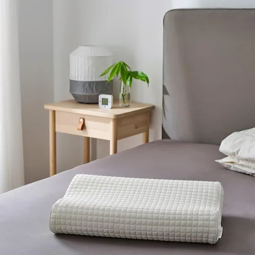 Vista 5 de Almohada ergonómica para dormir, almohada cervical para aliviar el dolor para el cuello, almohada ergonómica para dormir acogedor, almohadas
