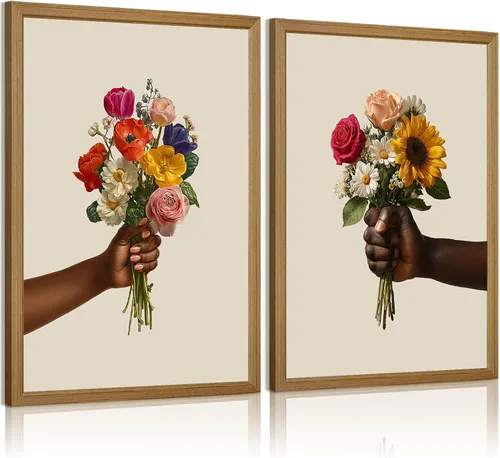 Vista 13 de Arte de pared de baño de gato, lienzo divertido para decoración de pared, imágenes de gato negro, impresiones lindas divertidas para baño, póster