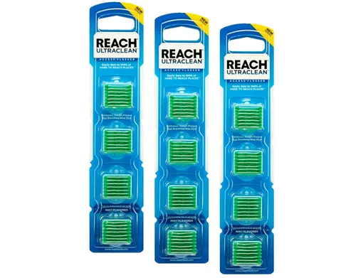 Vista 7 de REACH Ultraclean Access Flosser Starter Bundle Cuidado e higiene bucal adecuados y duraderos Eliminación efectiva de placa, protección