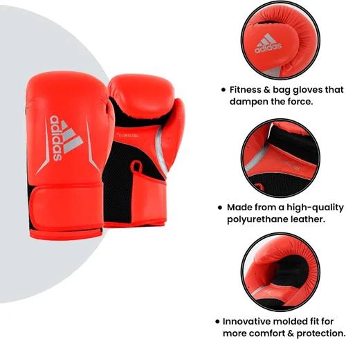 Vista 3 de adidas Speed 100 Guantes de boxeo y kickboxing para mujeres y hombres