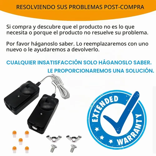 Vista 7 de Kit de Sensor de Seguridad 2025 Mejorado 41A5034 Compatible con Abridor de Puerta de Garaje Liftmaster Chamberlain Sears Craftsman Fabricado Después