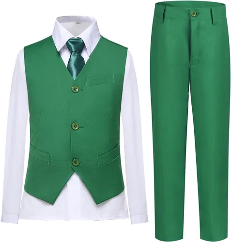 Vista 91 de Conjunto de chaleco para niños, trajes formales, trajes de boda, ropa de vestir
