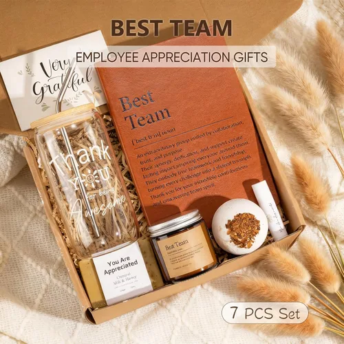 Vista 3 de Regalos para el mejor equipo de todos los tiempos, regalos de agradecimiento para empleados, regalo de agradecimiento para compañeros de trabajo