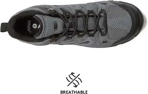 Vista 5 de HI-TEC Ravus WP - Botas de senderismo impermeables para hombre, ligeras y transpirables para exteriores