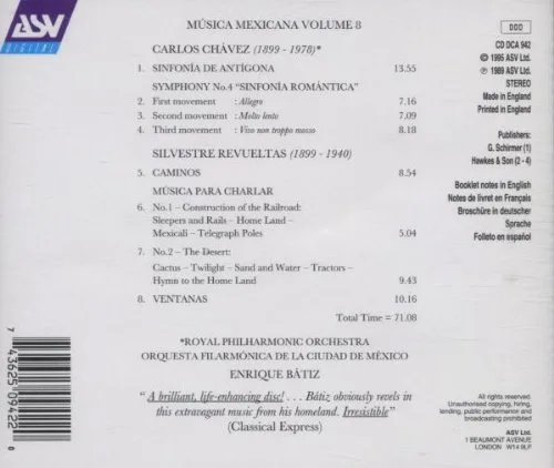 Vista 2 de Música Mexicana, Vol. 36 ES