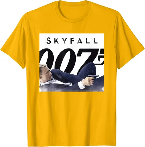 Vista 42 de Official James Bond 007 Camiseta Skyfall, Negro