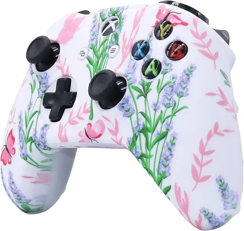 Vista 7 de RALAN Fundas de silicona para controlador de Xbox One, protector de piel compatible con controlador de Xbox Ones