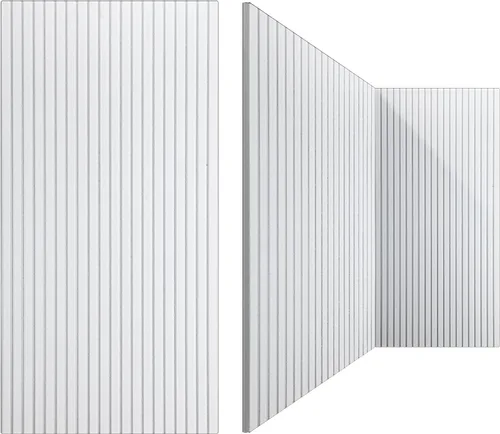 Vista 8 de Woanger Paquete de 5 paneles acústicos grandes de 47 x 24 x 0.4 pulgadas, paneles de amortiguación de sonido, autoadhesivos, absorbentes de ruido, a