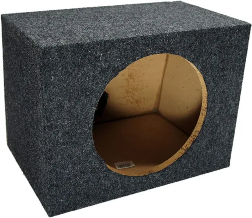 Vista 8 de American Sound Connection Estéreo universal para automóvil con caja sellada trasera individual de 10 pulgadas Alpine Type S S-W10D4 Sub Box Con