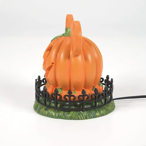 Vista 6 de Department 56 Disney Village - Figura iluminada de Mickey Mouse Town Center, accesorios de Halloween, 4 pulgadas, multicolor