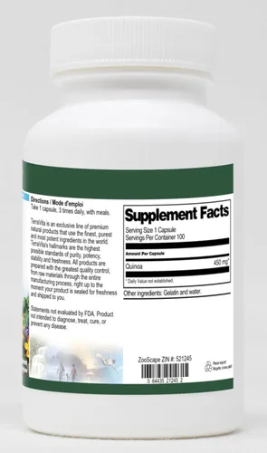 Vista 2 de Quinoa - 450 mg (100 Cápsulas, ZIN: 521245)