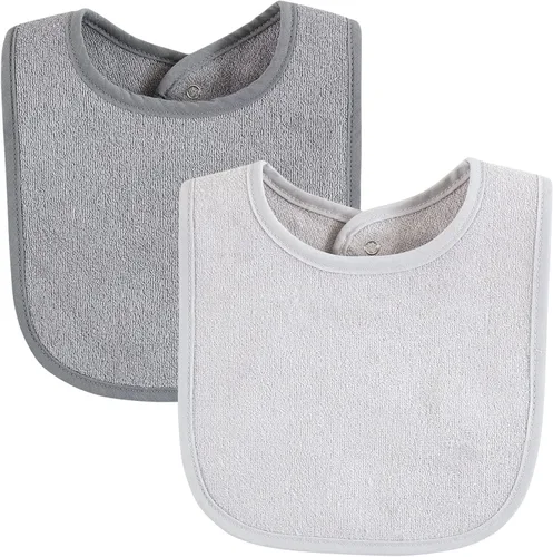 Vista 6 de Hudson Baby Unisex BabyDrooler Bib with Waterproof Lining